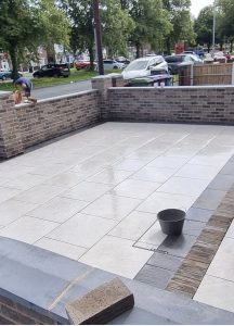 Patio and Driveway